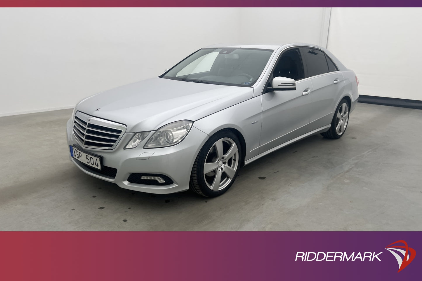 Mercedes-Benz E 200 CDI 136hk Avantgarde H-skinn Drag Elstol