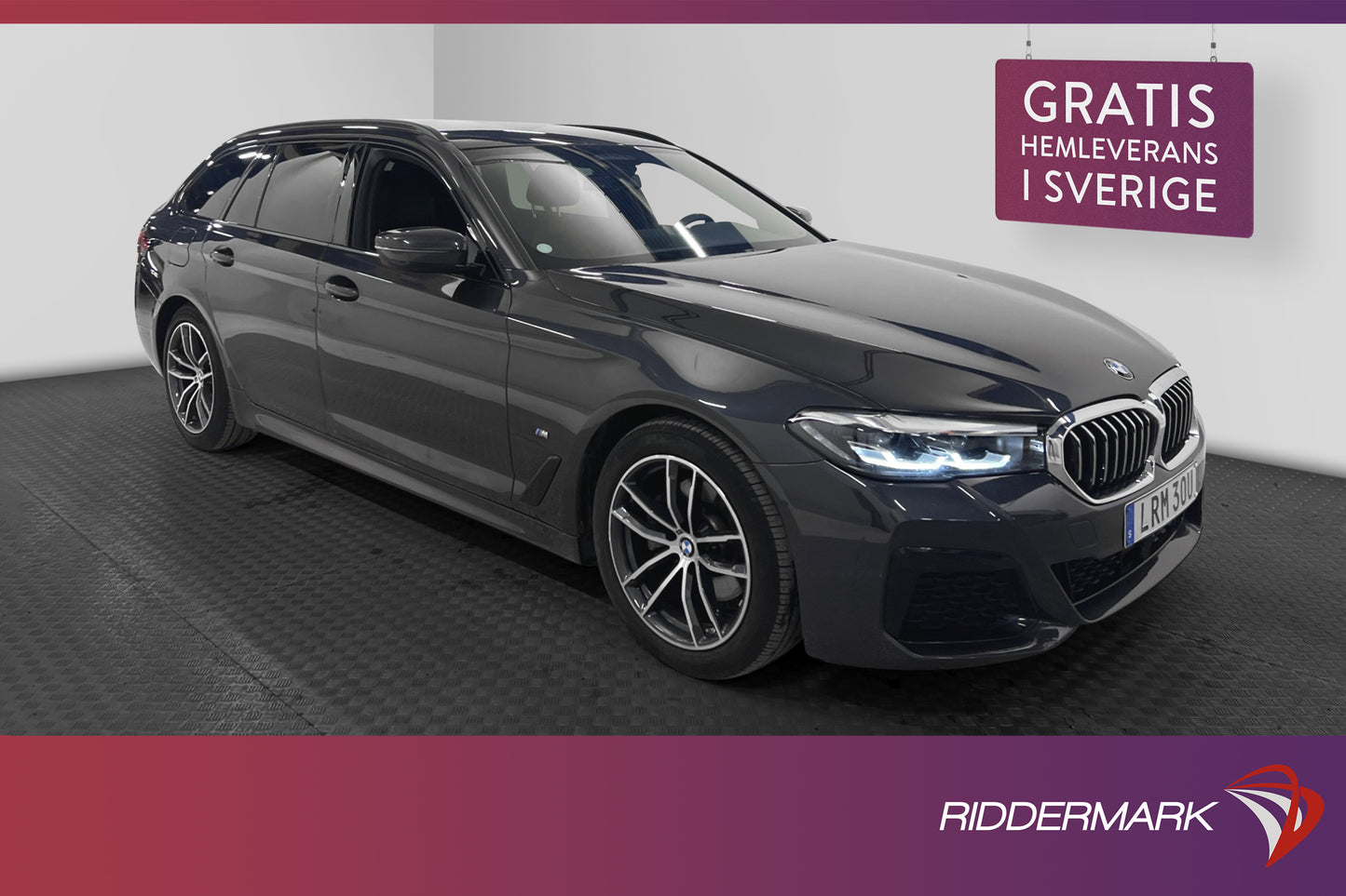 BMW 520d xDrive M Sport Kamera Rattvärme HiFi Disp.Key Drag