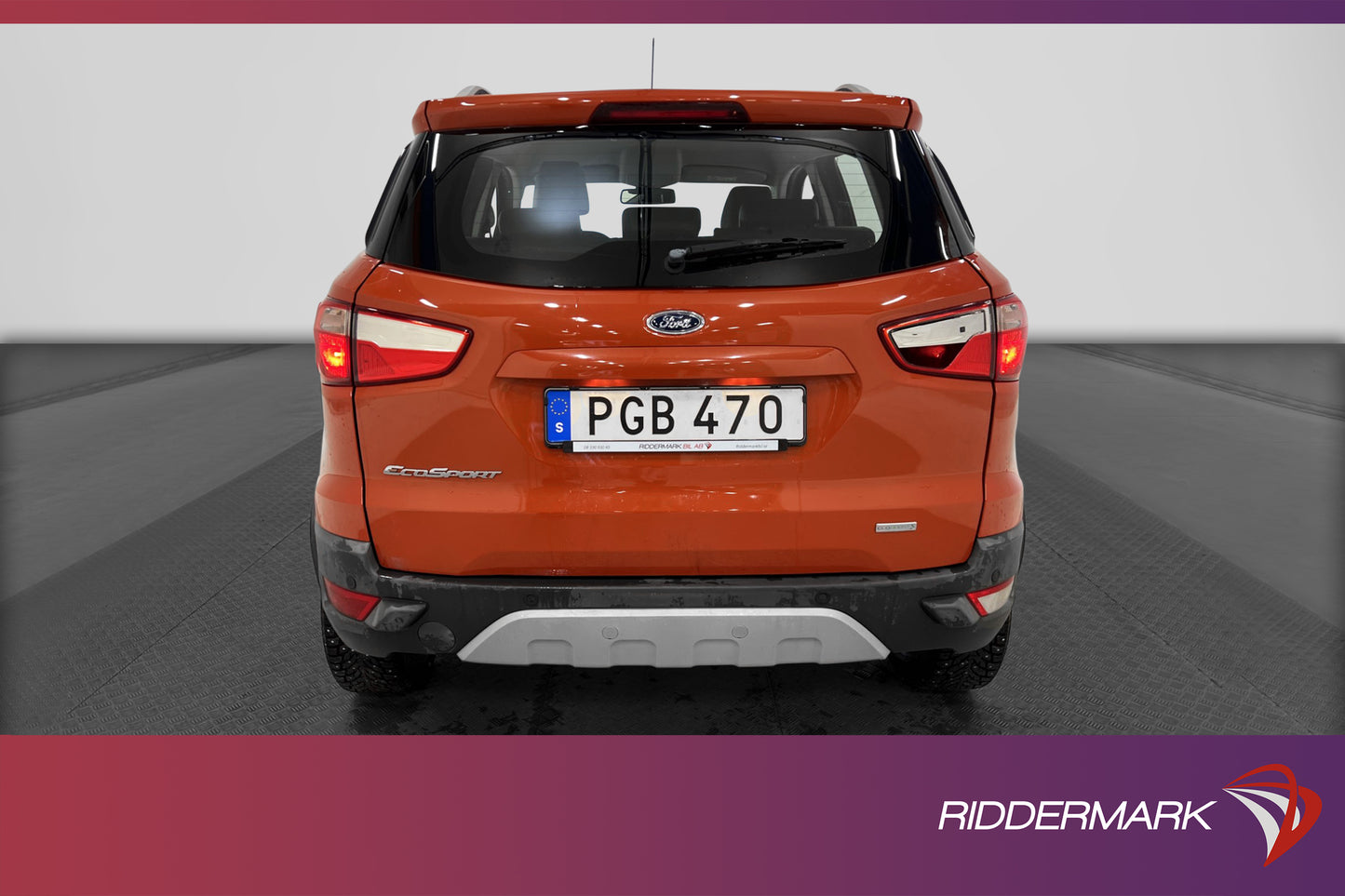 Ford EcoSport 1.0 EcoBoost Titanium Plus Sensorer Halvskinn