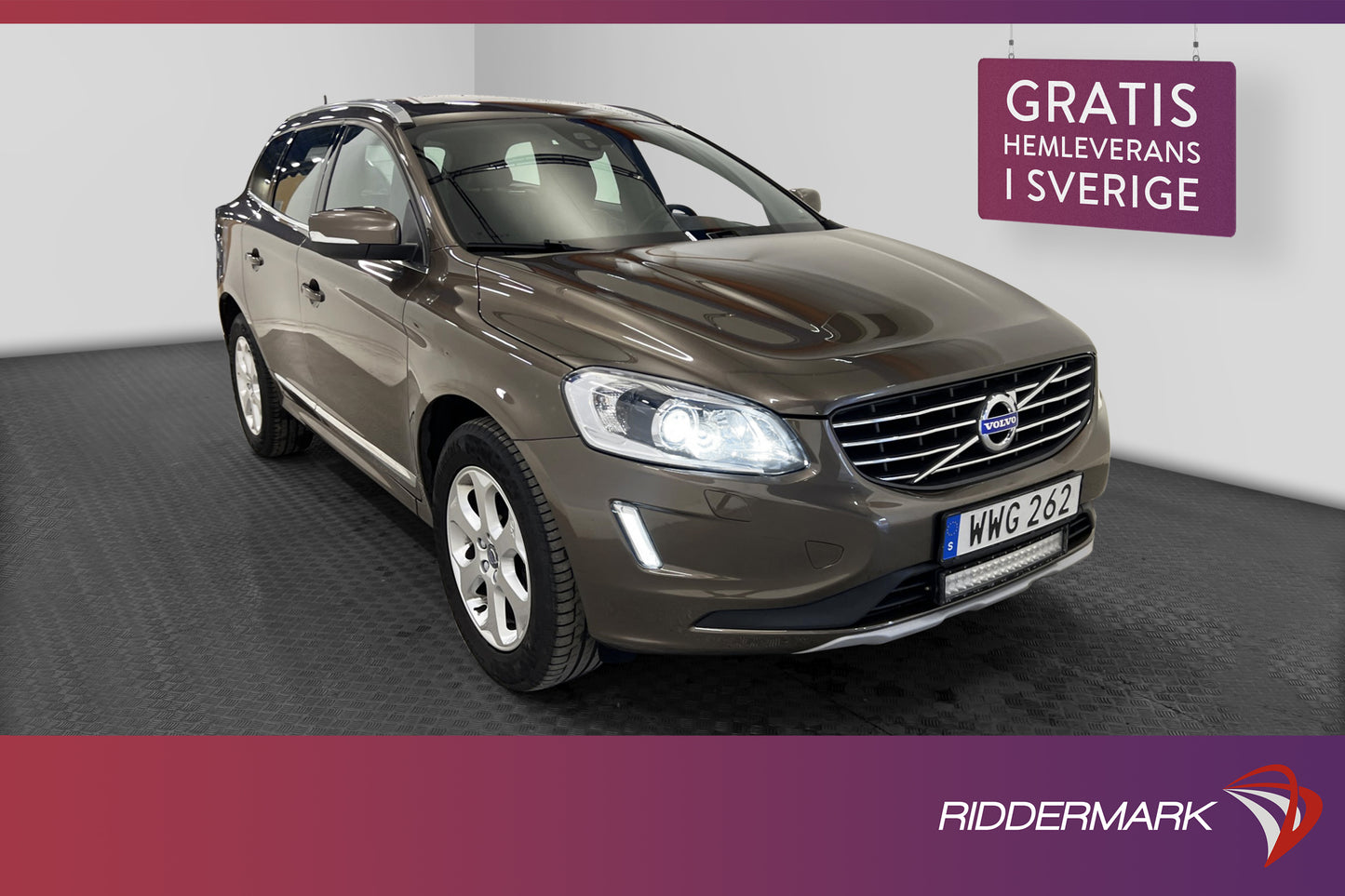 Volvo XC60 D4 AWD 190hk Summum P-Värm Skinn Keyless VOC Drag