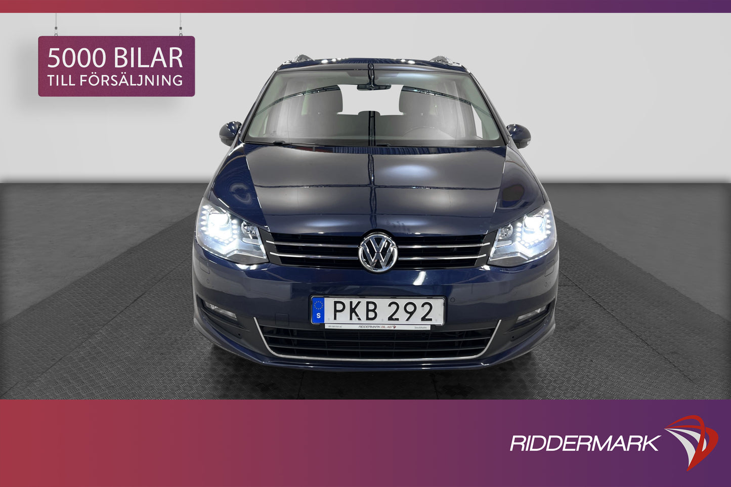 Volkswagen Sharan 2.0 TDI Premium 7-sits Pano D-värme 150hk