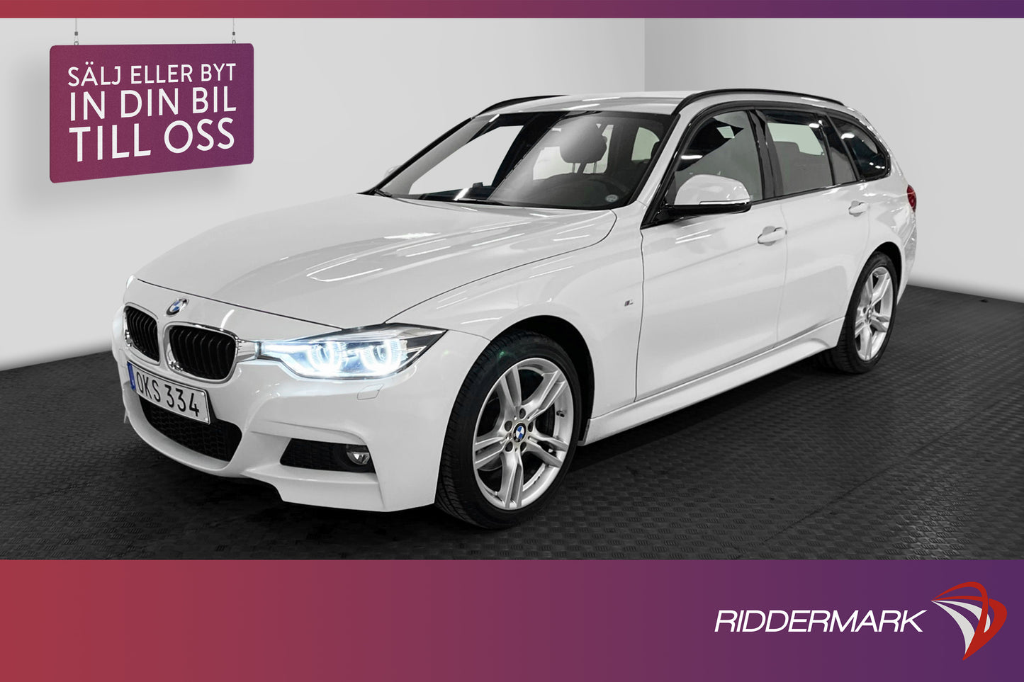 BMW 320d xDrive 190hk M Sport Drag 2-Brukare 0.45L/Mil