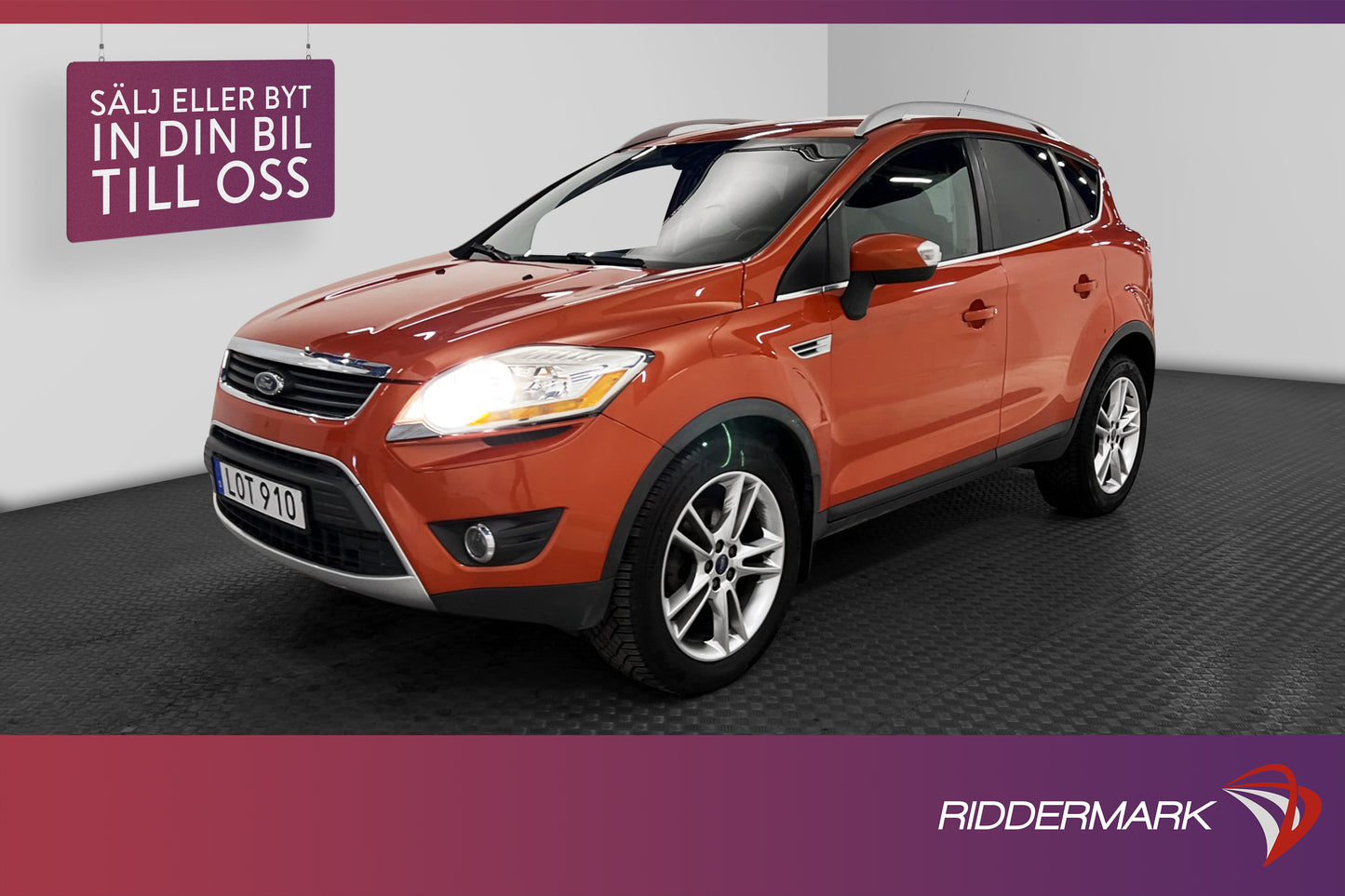 Ford Kuga 2.0 TDCi AWD 163hk H-Skinn Nyservad Välservad