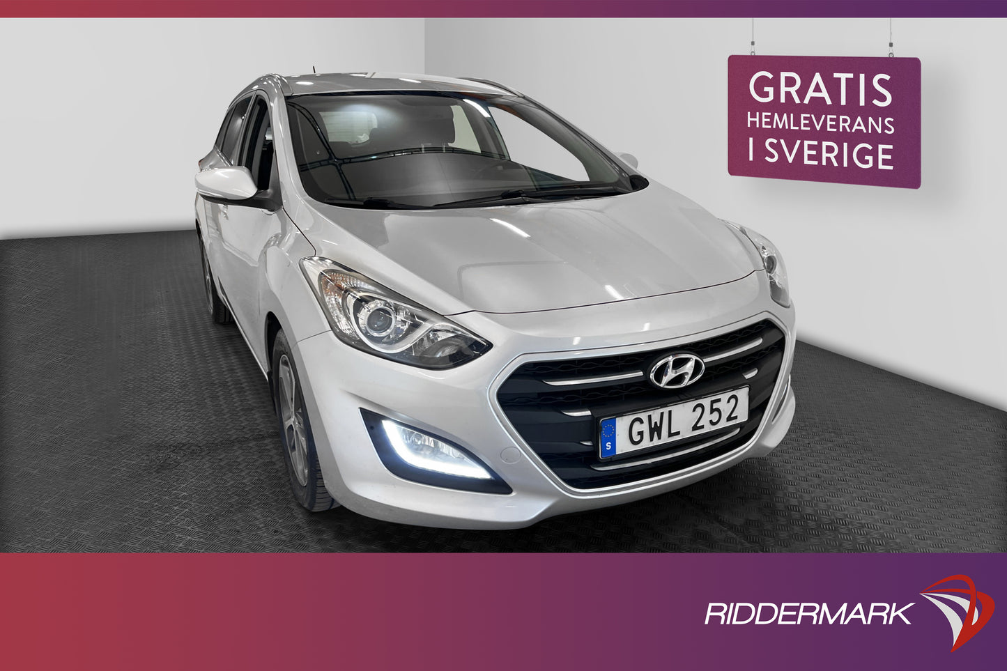 Hyundai i30 Kombi 1.6 CRDi Farthållare Nyservad 0.42L/Mil