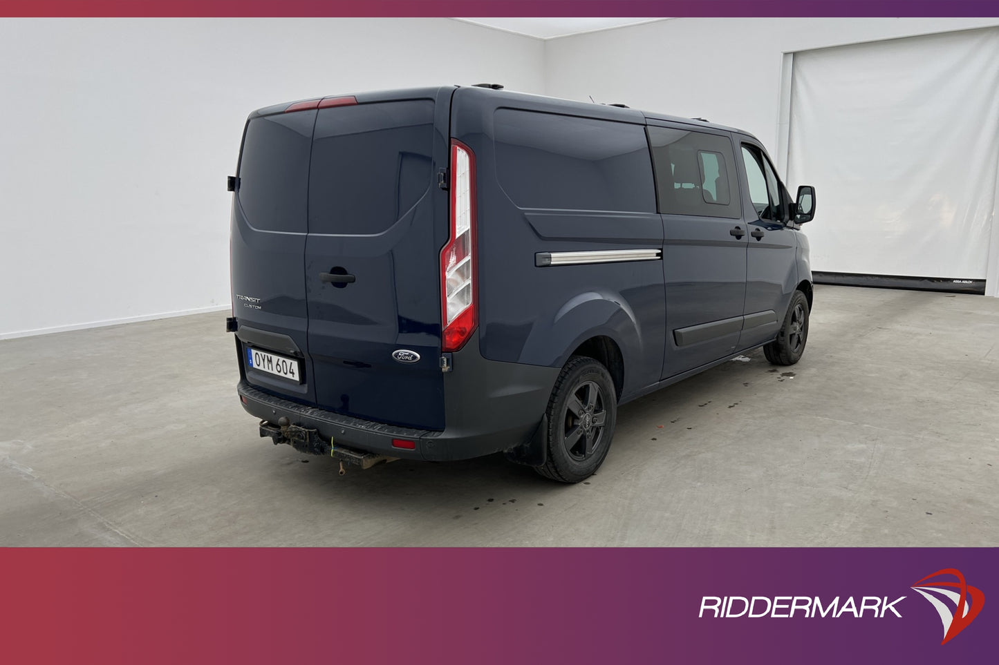 Ford Transit Custom Crew Van L2 155hk Värmare Drag B-Kamera