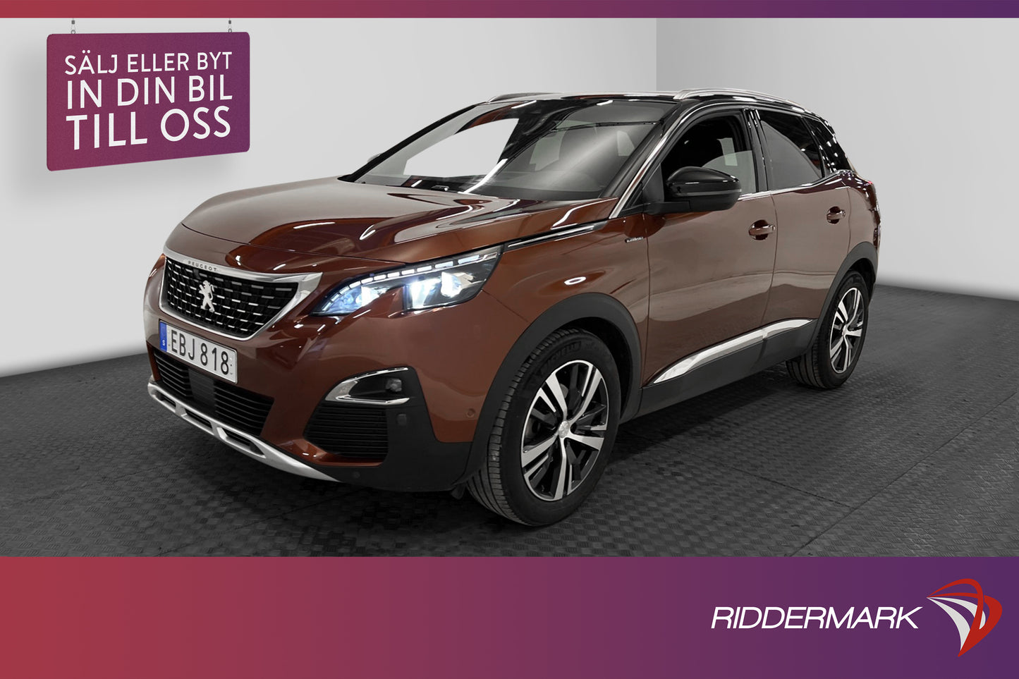 Peugeot 3008 1.6 THP 165hk GT-Line Pano Massage Focal Drag