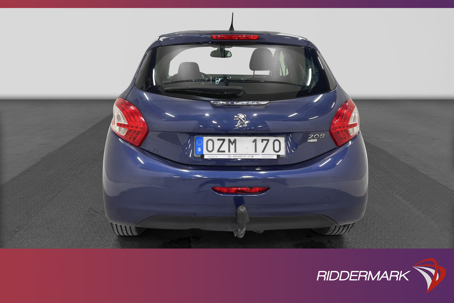 Peugeot 208 1.6 e-GDi 92hk Värmare LED-ramp Dragkrok Välserv