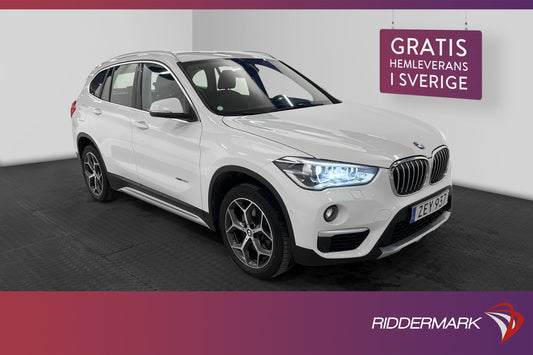 BMW X1 xDrive20i 192hk X-Line HiFi Kamera Halvskinn Dragkrok