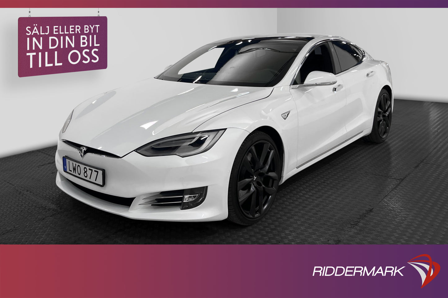 Tesla Model S Long Range AWD 423hk Svensksåld Moms Leasbar