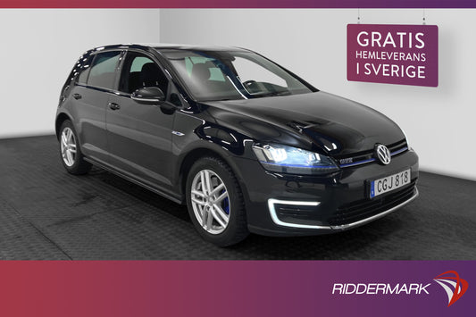 Volkswagen Golf GTE 1.4 TSI DSG 204hk Sensorer Välservad