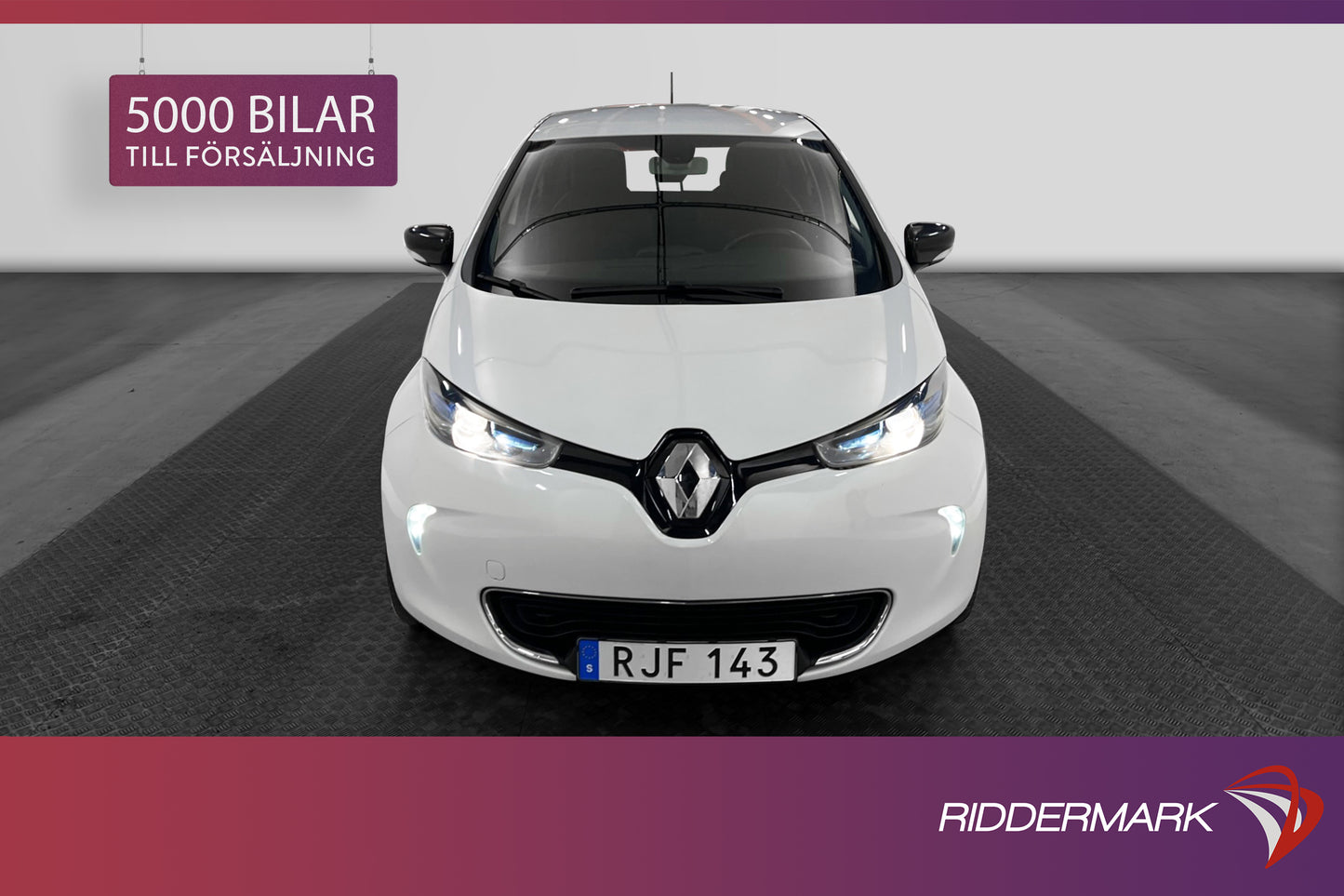 Renault ZOE R90 41 kWh 92hk Batterihyra Backkamera