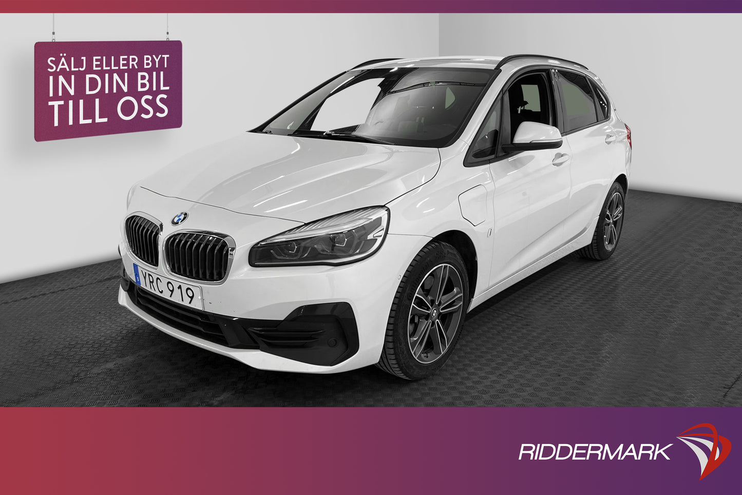 BMW 225xe Active Tourer 224hk Sport line Head up Park assist