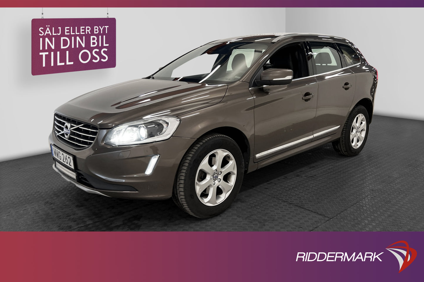 Volvo XC60 D4 AWD 190hk Summum P-Värm Skinn Keyless VOC Drag