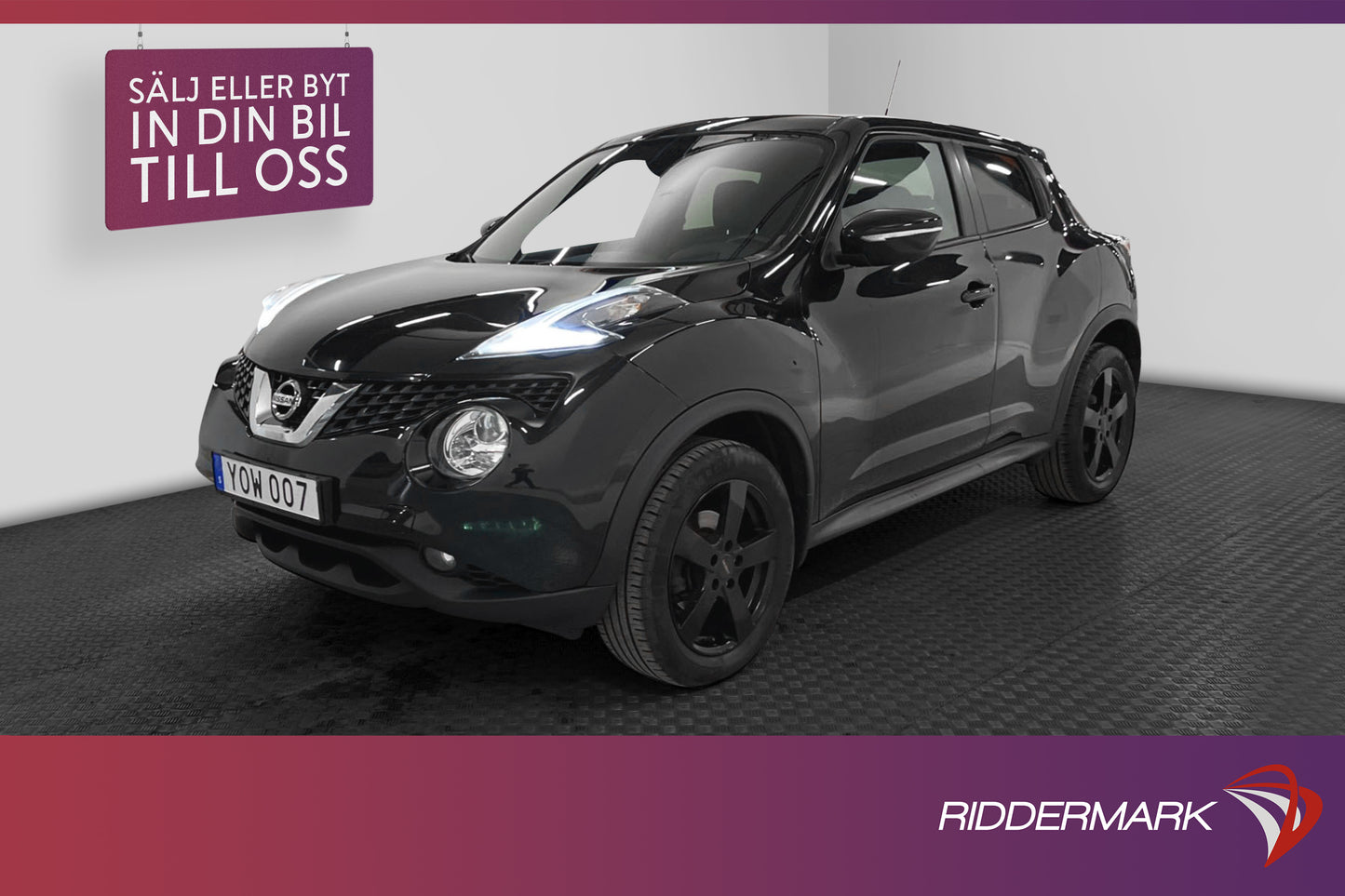 Nissan Juke 1.2 N-Connecta Navi B-kamera 1 ägare Välservad