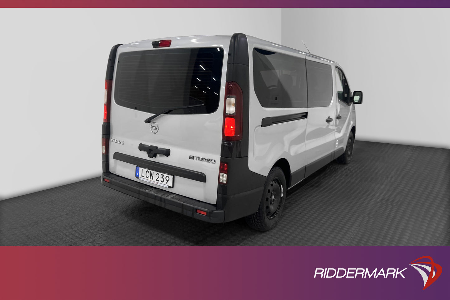 Opel Vivaro Kombi Lång 1.6 125hk 9-Sits B-Kamera 0.57l/Mil