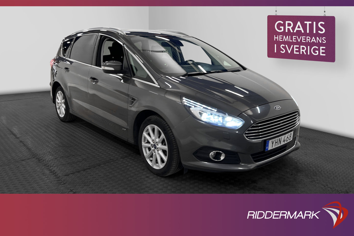 Ford S-Max 2.0 TDCi AWD 180hk 7-sits Värmare Kamera Cockpit