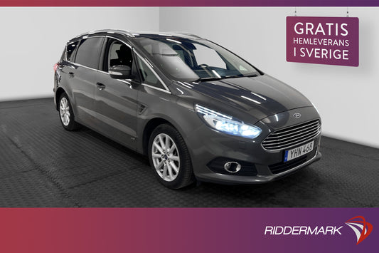 Ford S-Max 2.0 TDCi AWD 180hk 7-sits Värmare Kamera Cockpit