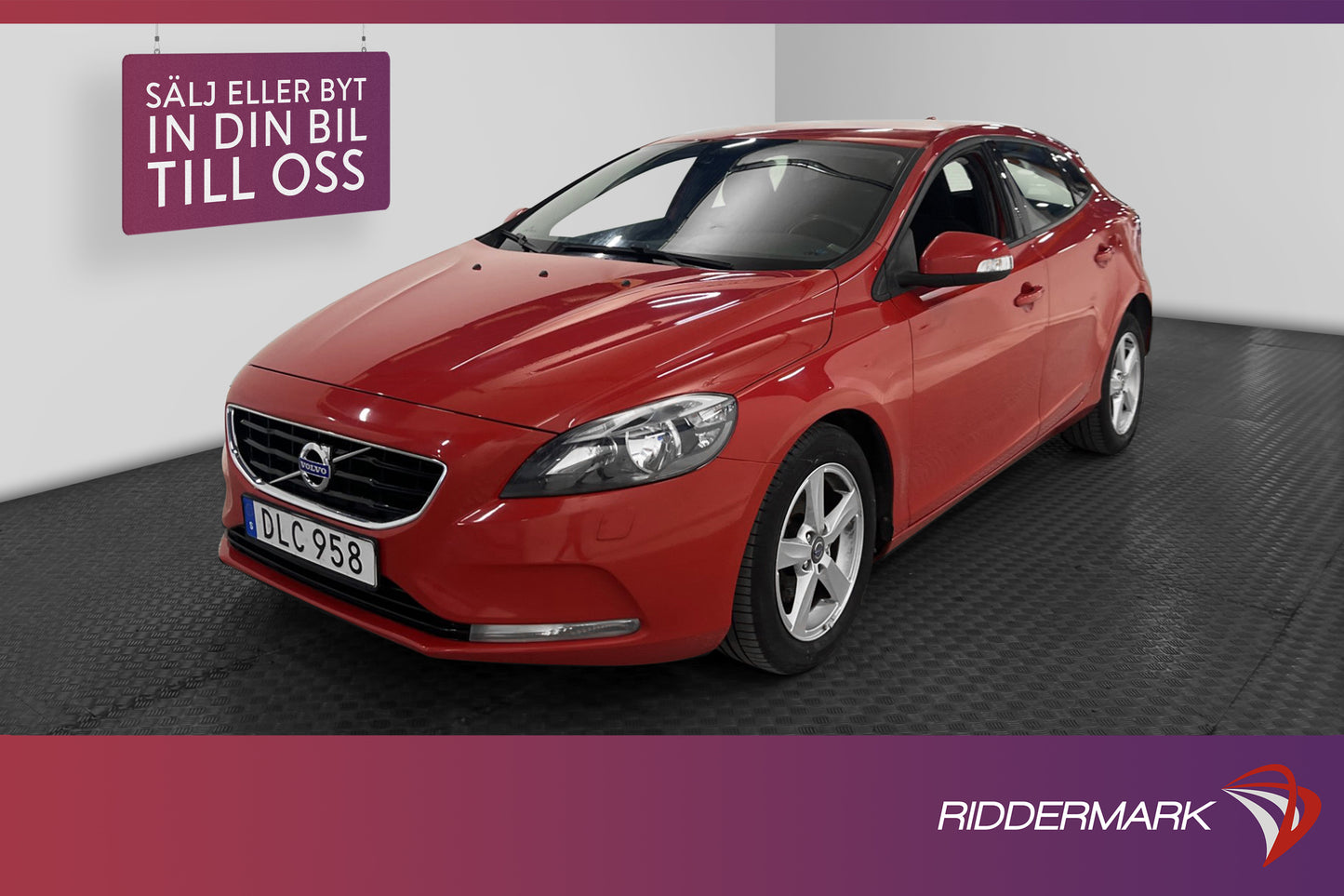 Volvo V40 D2 115hk D-Värmare VOC 0,34l/mil