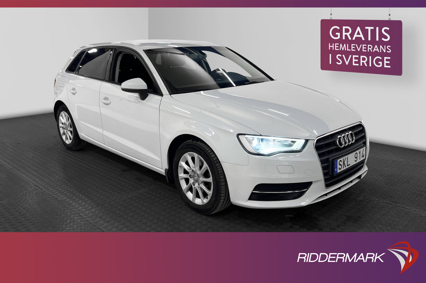 Audi A3 Sportback 2.0 TDI 150hk P-sensor M-Värmare Dragkrok