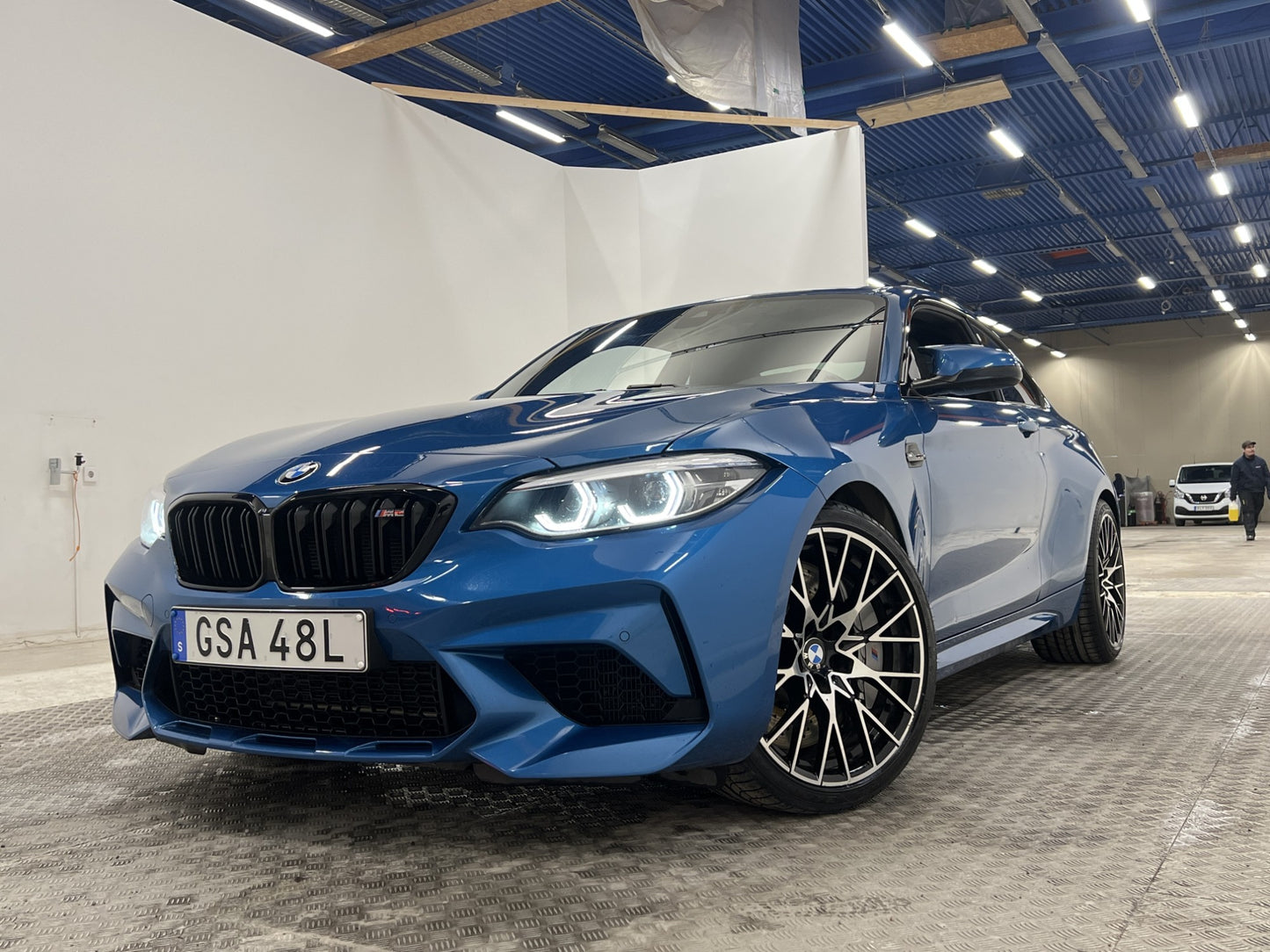 BMW M2 Competition 410hk H/K Driving assist Skinn Navi MOMS