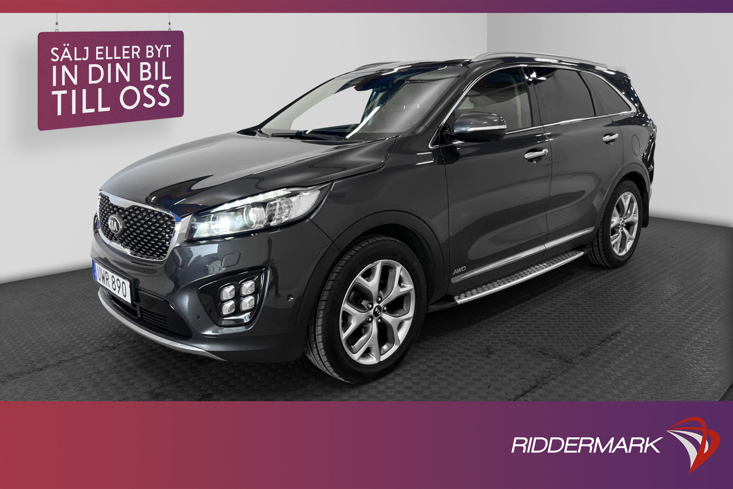 Kia Sorento 2.2 CRDi AWD 7-Sits Pano 360° Infinity Navi Drag