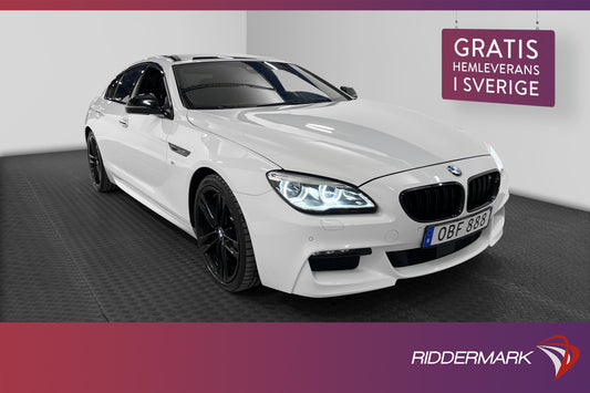 BMW 640 d xDrive Gran Coupé 313hk M Sport Pano H/K HUD Skinn