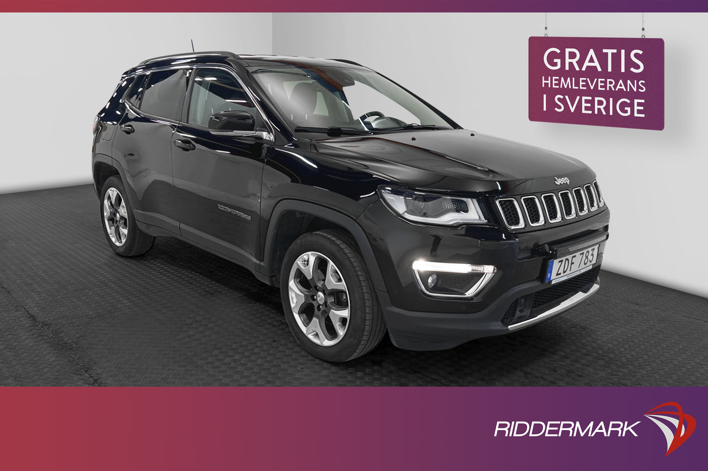 Jeep Compass 2.0 VVT 4WD 170hk Kamera Keyless Parkassist