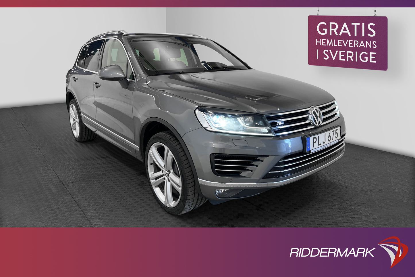 Volkswagen Touareg TDI 4M 204hk R-Line Värmare Skinn Drag