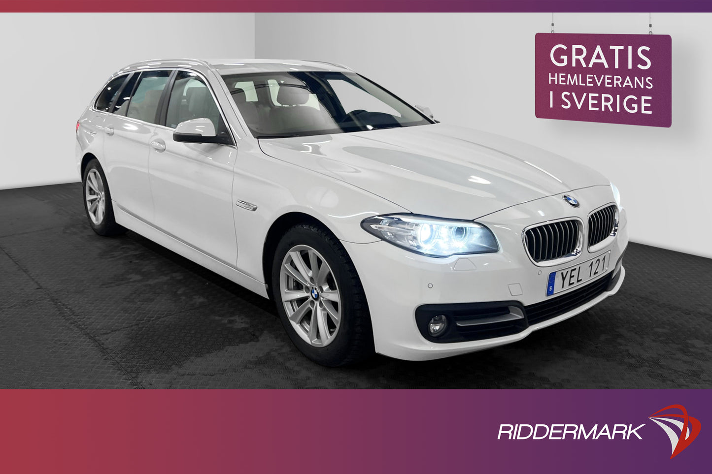 BMW 520 d 190hk xDrive D-Värmare HiFi M-Ratt Välservad