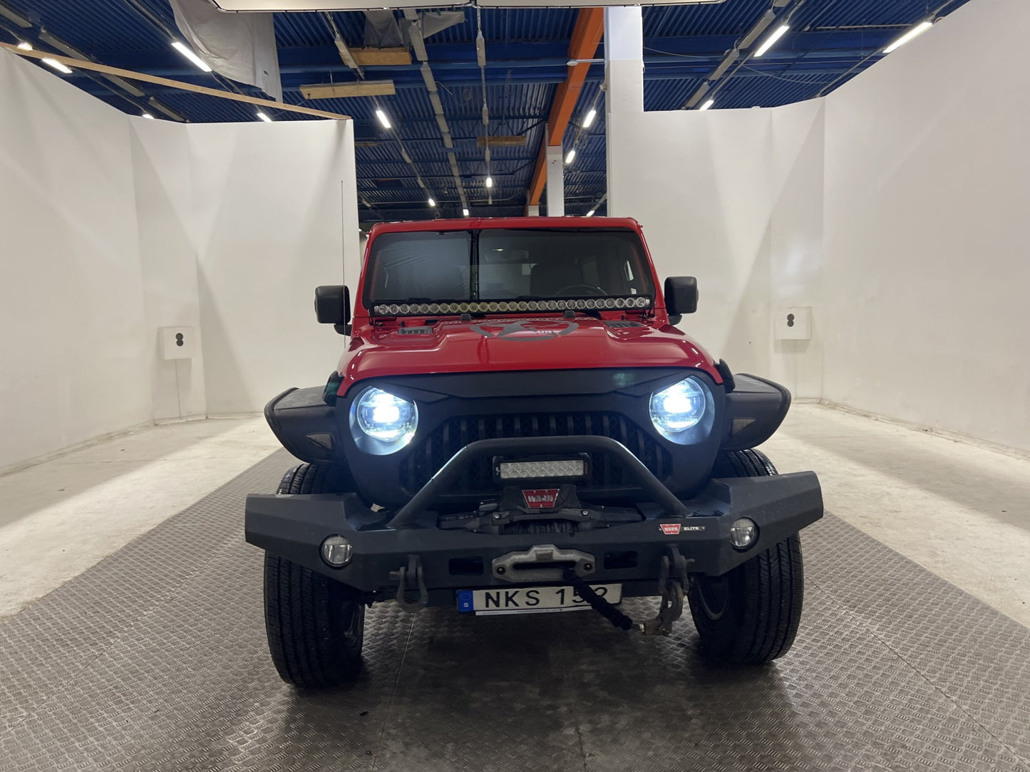 Jeep Wrangler Unlimited Rubicon 2.2CRD 4WD Drag Skinn Vinsch