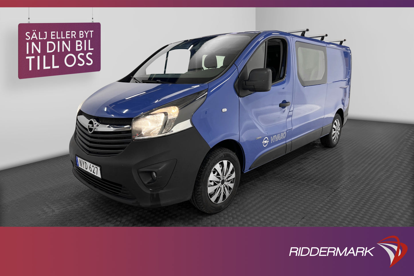 Opel Vivaro CrewVan L2 1.6CDTI Dragkrok B-Kamera 6-Sits Moms