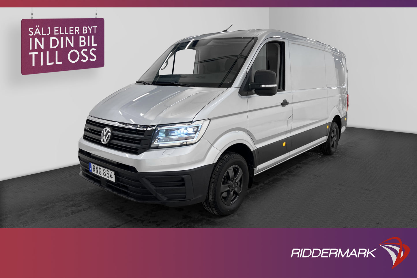 Volkswagen Crafter L2  4M 177hk Värmare Drag B-Kamera Moms