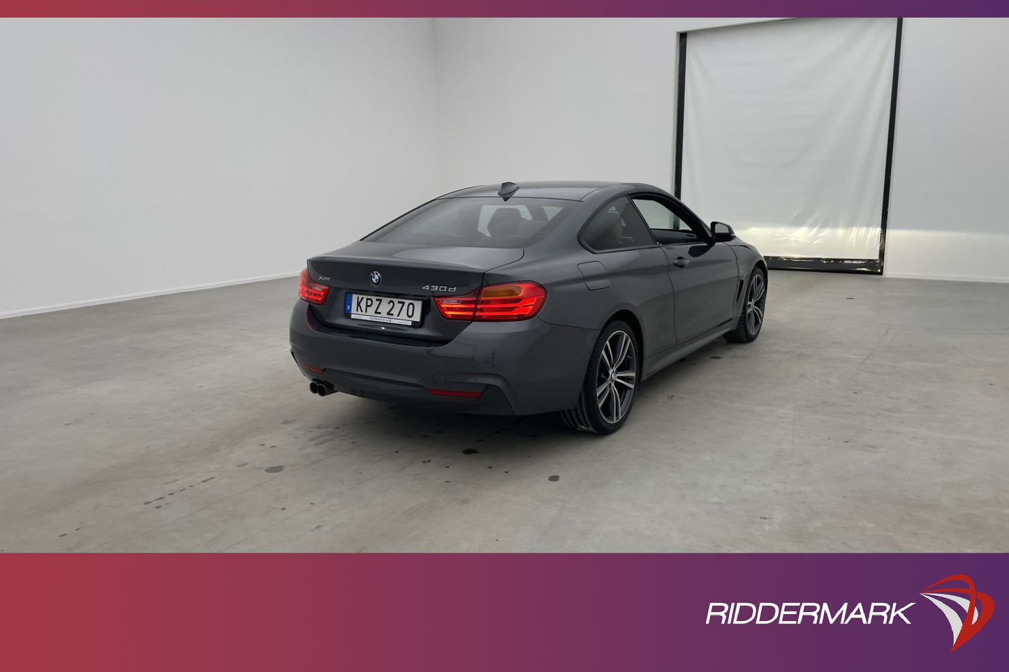 BMW 430d xDrive Coupé M Sport HiFi B-kamera Navi Skinn 258hk