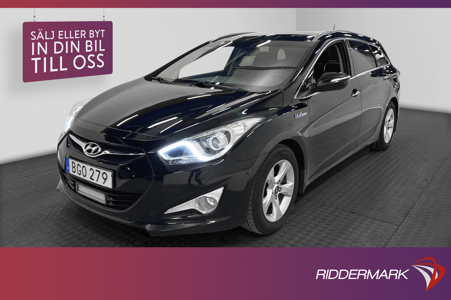 Hyundai i40 1.7 CRDi 136hk B-kamera Pano Navi Drag 0,41l/mil