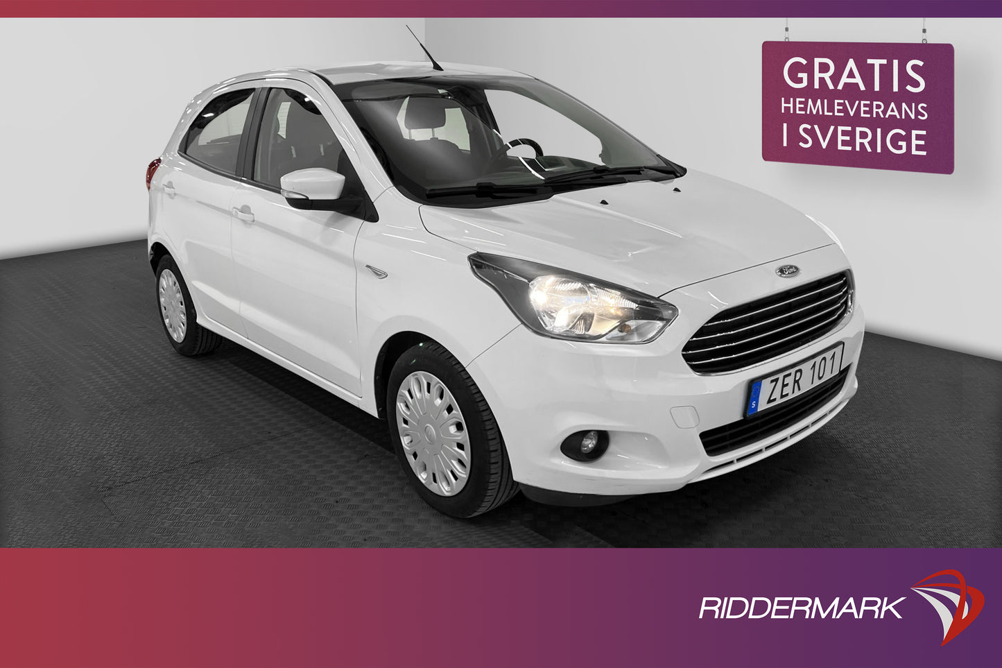 Ford Ka 1.2 Ti-VCT 70hk Lågskatt Euro 6