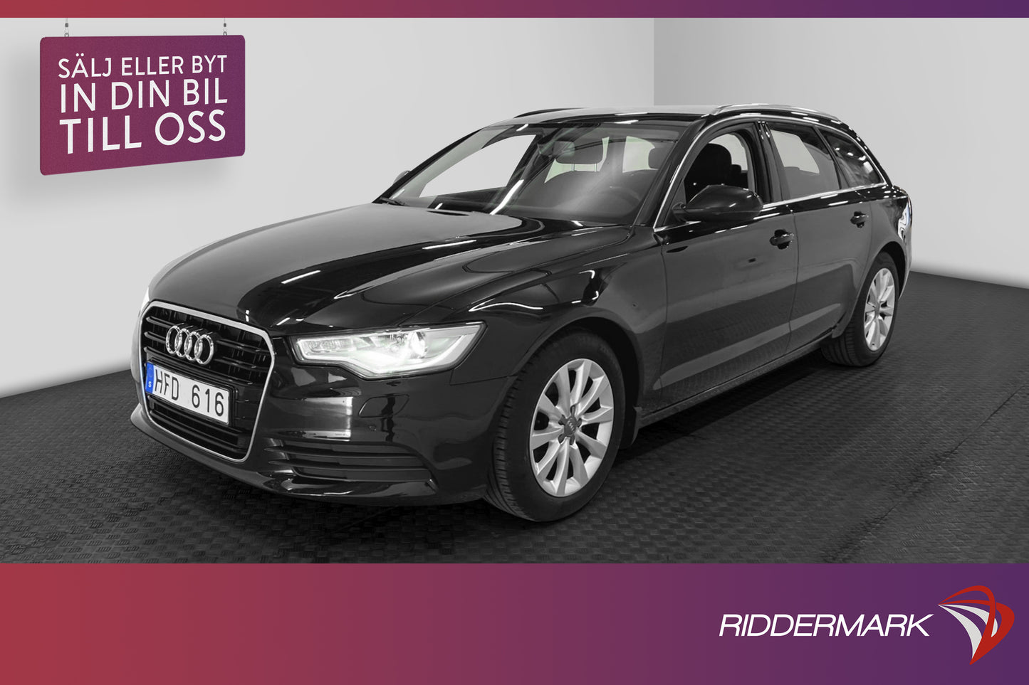 Audi A6 Avant 2.0 TDI 177hk D-värme P-sensorer 0.50l/mil