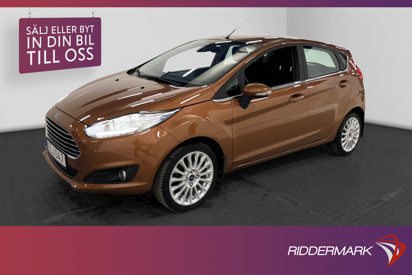 Ford Fiesta 1.0 EcoBoost 100hk Titanium 2-Brukare Välservad