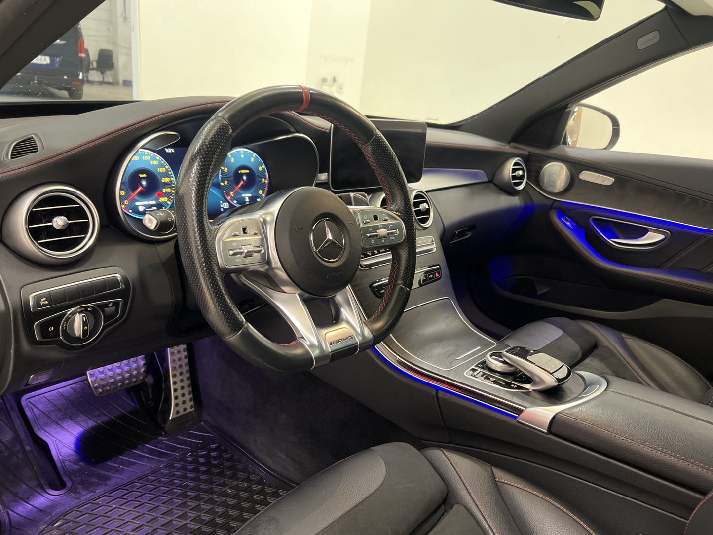 Mercedes-Benz AMG C 43 4M 390hk Värm Cockpit Pano Burmester