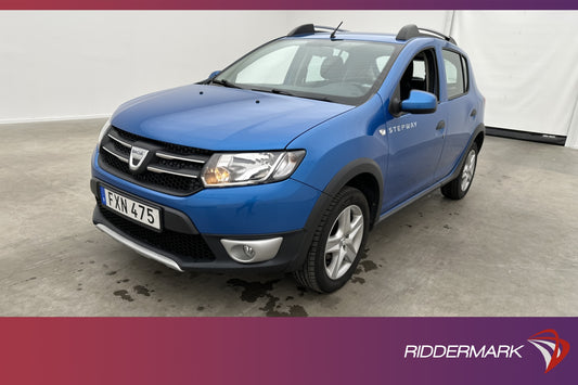 Dacia Sandero Stepway TCe 90hk Prestige Navi Sensorer Drag