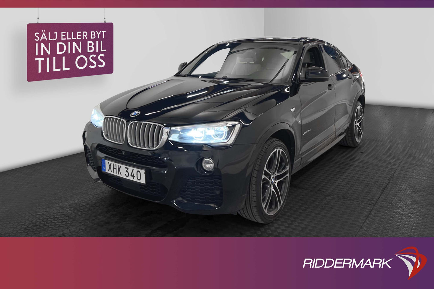 BMW X4 xDrive35d 313hk M-Sport D-Värm T-Lucka B-Kamera Navi