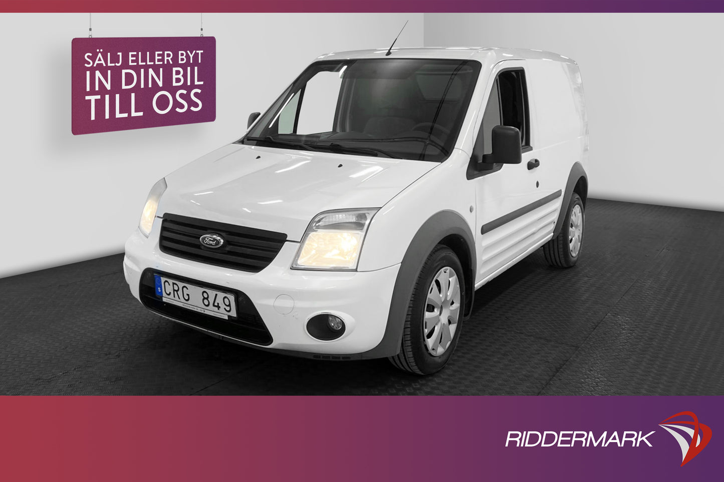 Ford Transit Connect 1.8TDCi Värmare Drag V-inredd Nyservad