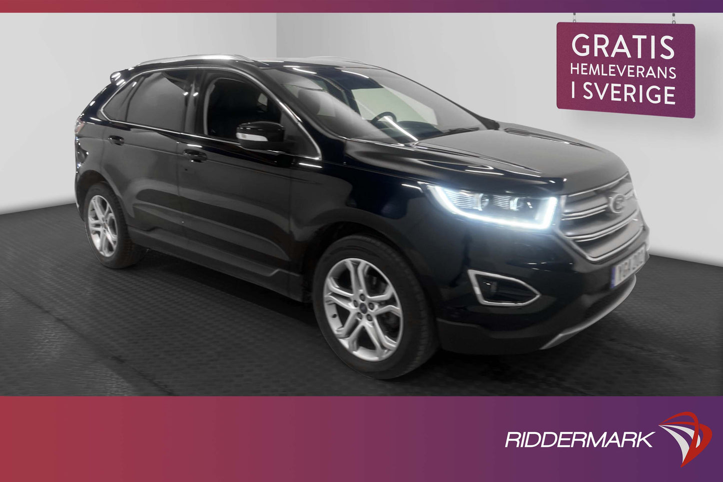 Ford Edge 2.0 TDCi Bi-Turbo AWD Titanium Värm Skinn Nav Drag