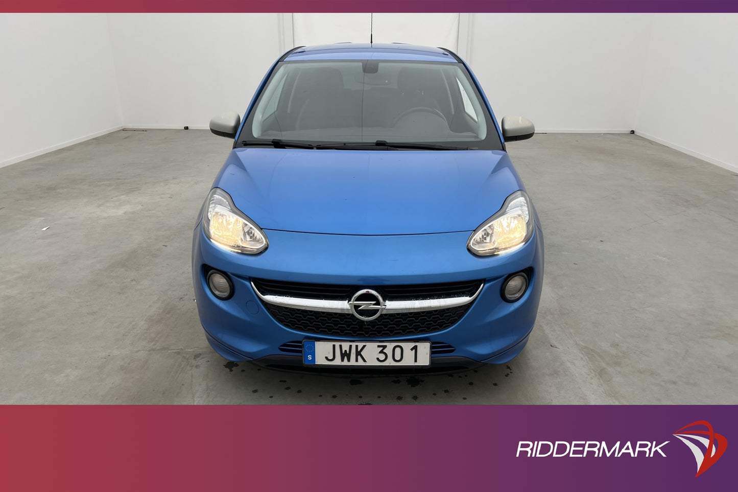 Opel Adam S 1.4 Turbo 150hk Let it Blue Infinity Halvläder