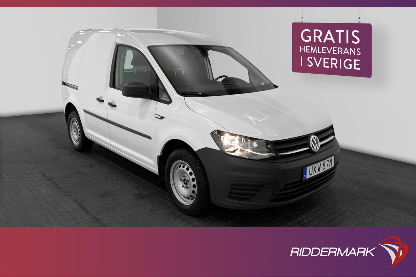 Volkswagen Caddy 2.0TDI D-Värm Dragkrok PDC 0.47l/Mil MOMS