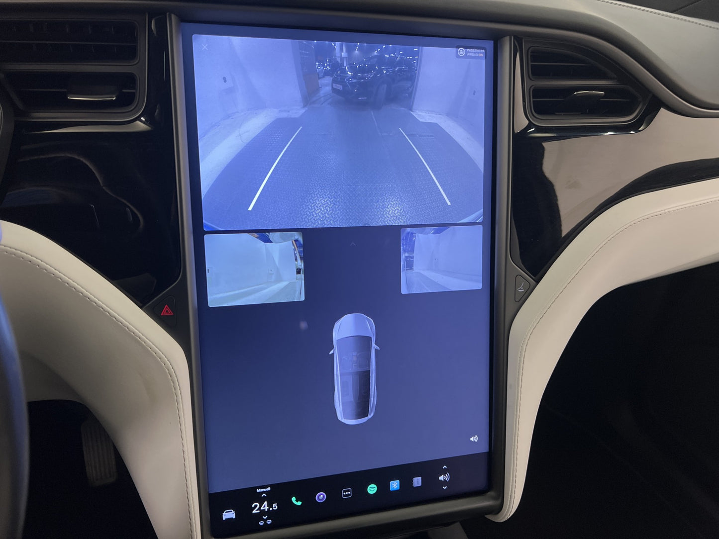 Tesla Model X Long Range 423hk 6-sits Sv.Såld Autopilot Drag