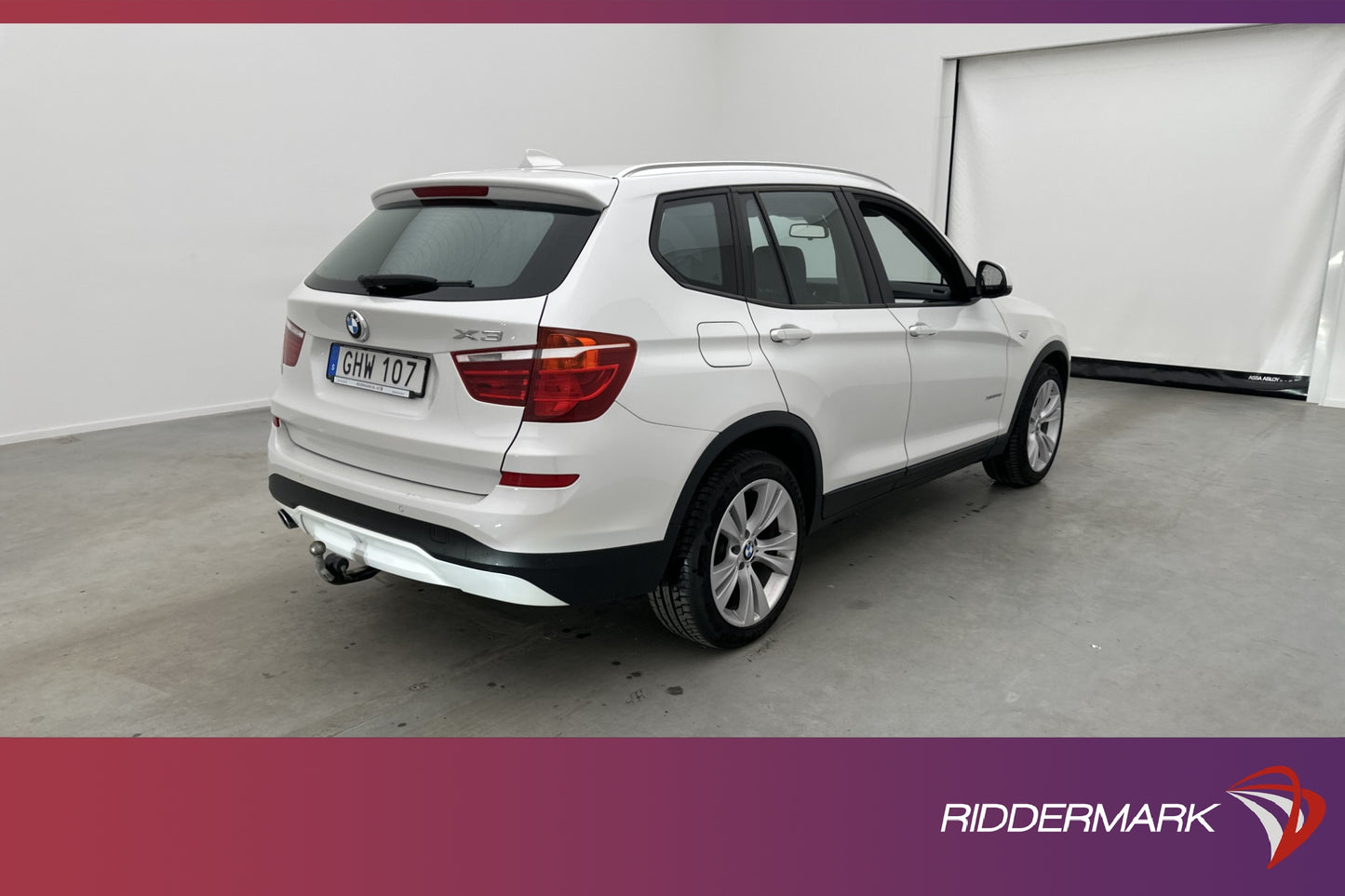 BMW X3 xDrive20d 190hk HiFi Sensorer Rattvärme Välservad