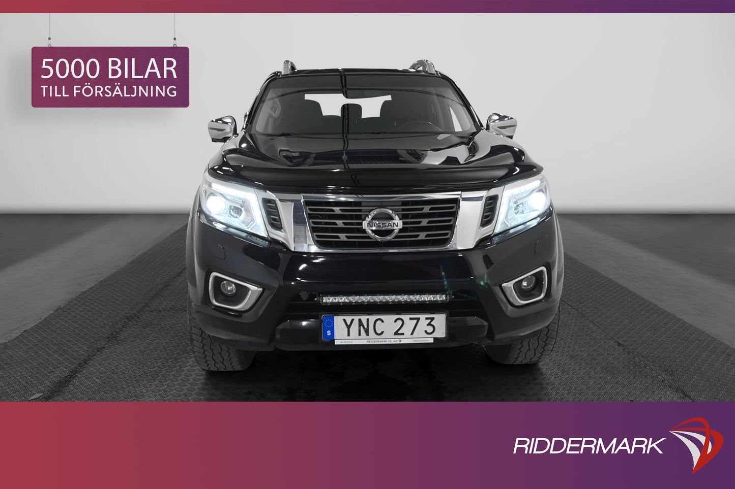 Nissan Navara Tekna 2.3dCi 4WD 190hk Värmare Drag Diff Moms