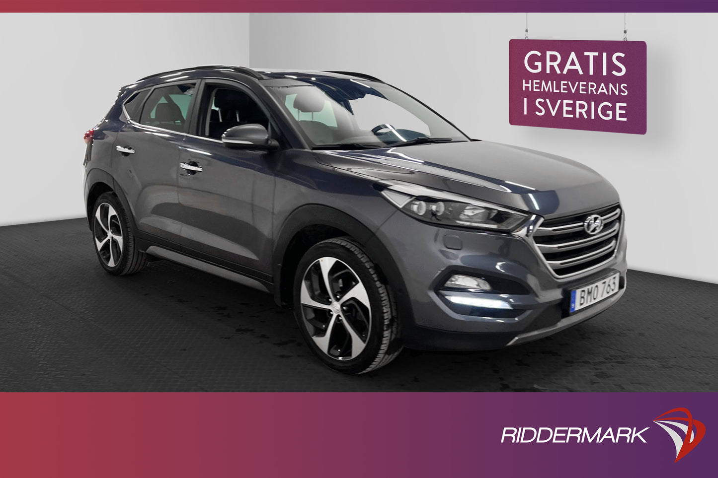 Hyundai Tucson 4WD 177hk Premium Pano Navi Kamera Skinn Drag