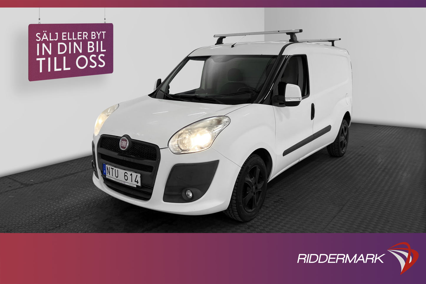 Fiat Doblo Maxi 1.3 90hk Värmare Dragkrok V-inredd PDC