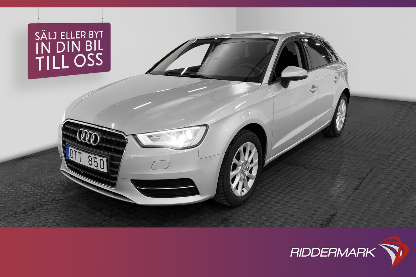 Audi A3 Sportback 105hk D-Värmare Farthållare 0.33L/100km